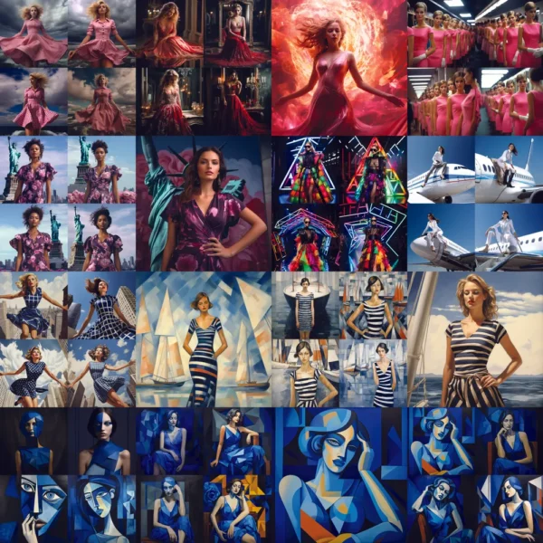 AI Collage Nr03 by Adele Frank.