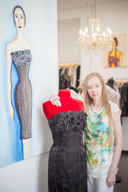 Adele Frank fashion designer
